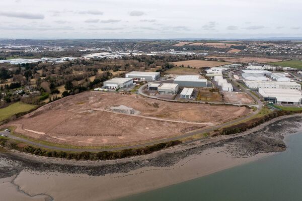 Harbour Gate Business Park: Units could be ready for use by early 2022.